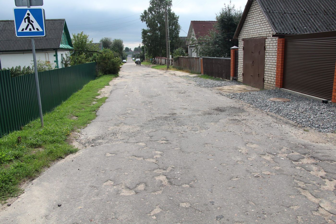 В Дзержинске участок ул. Островского не могут заасфальтировать больше 8  лет? - DZR.BY