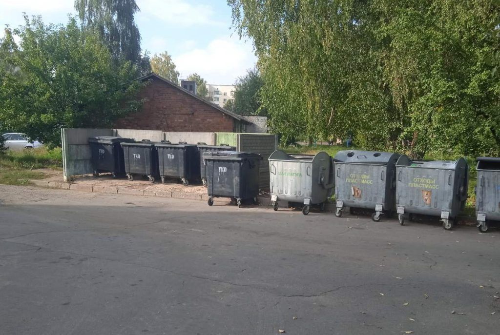 мусор в Дзержинске