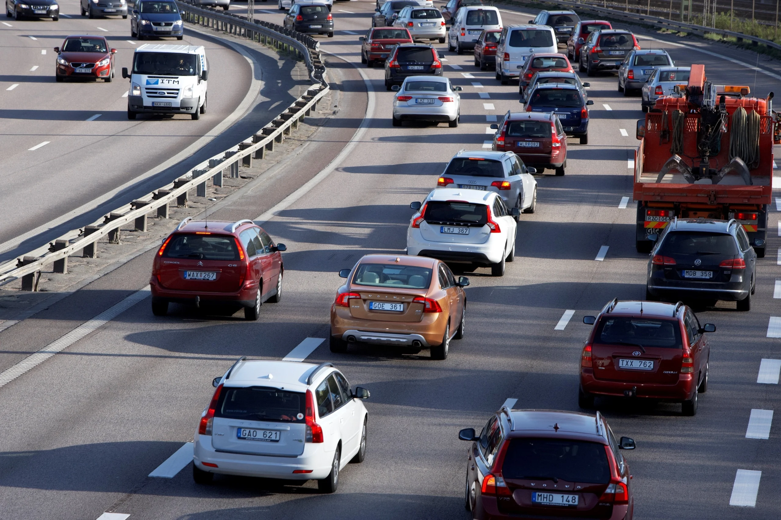 Road Traffic when Walking