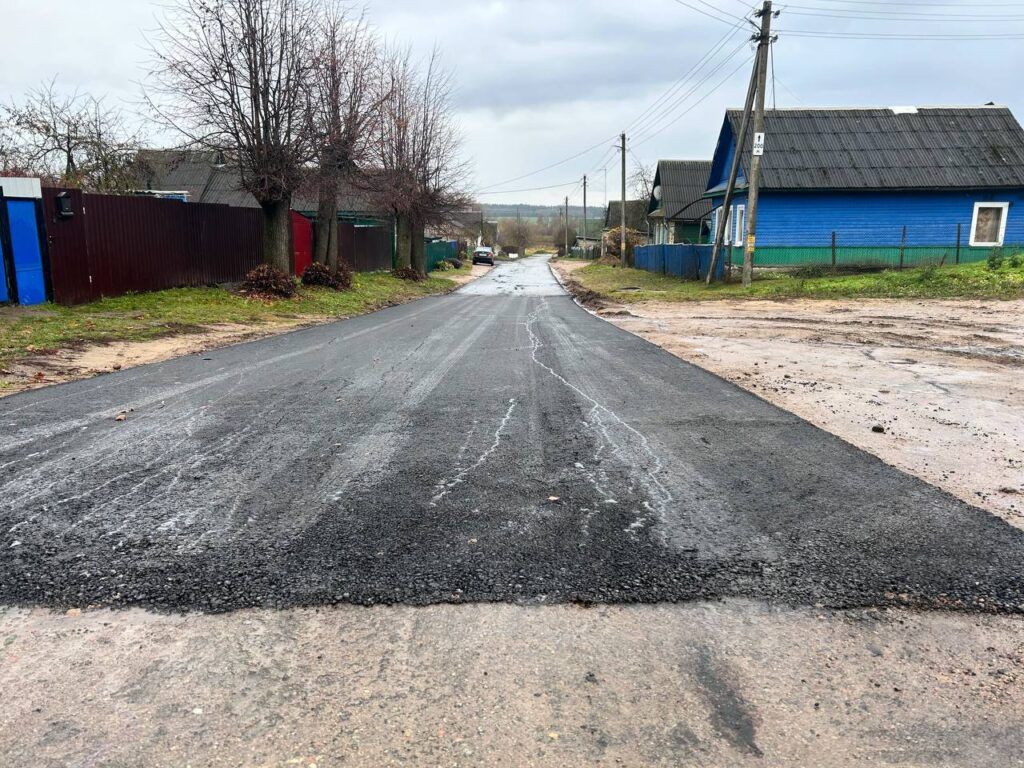 В Дзержинске асфальтируют ул. Коммунистическую и часть Карла Маркса - DZR.BY