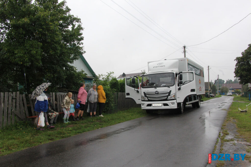 Автолавка в Дзержинском районе