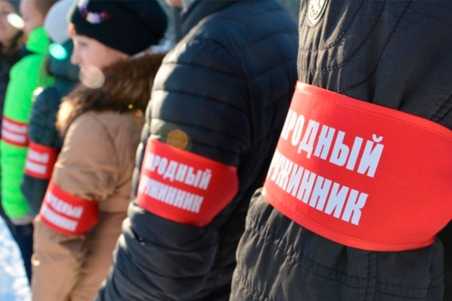 В составе районной добровольной дружины состоит 34 человека — Дзержинский РОВД