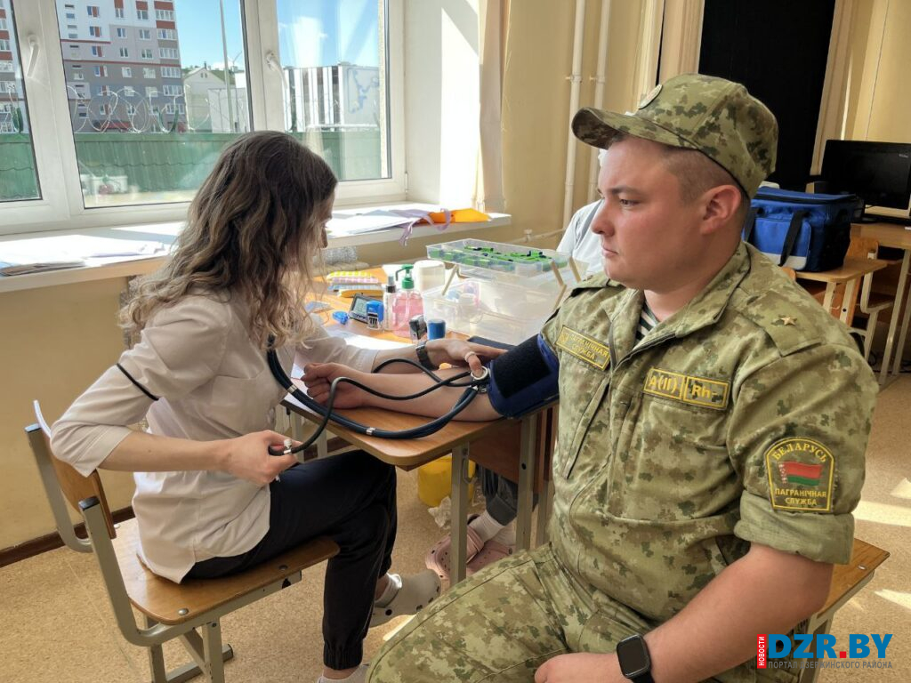 Как прошел «День донора» в группе материально-технического обеспечения в/ч 1463