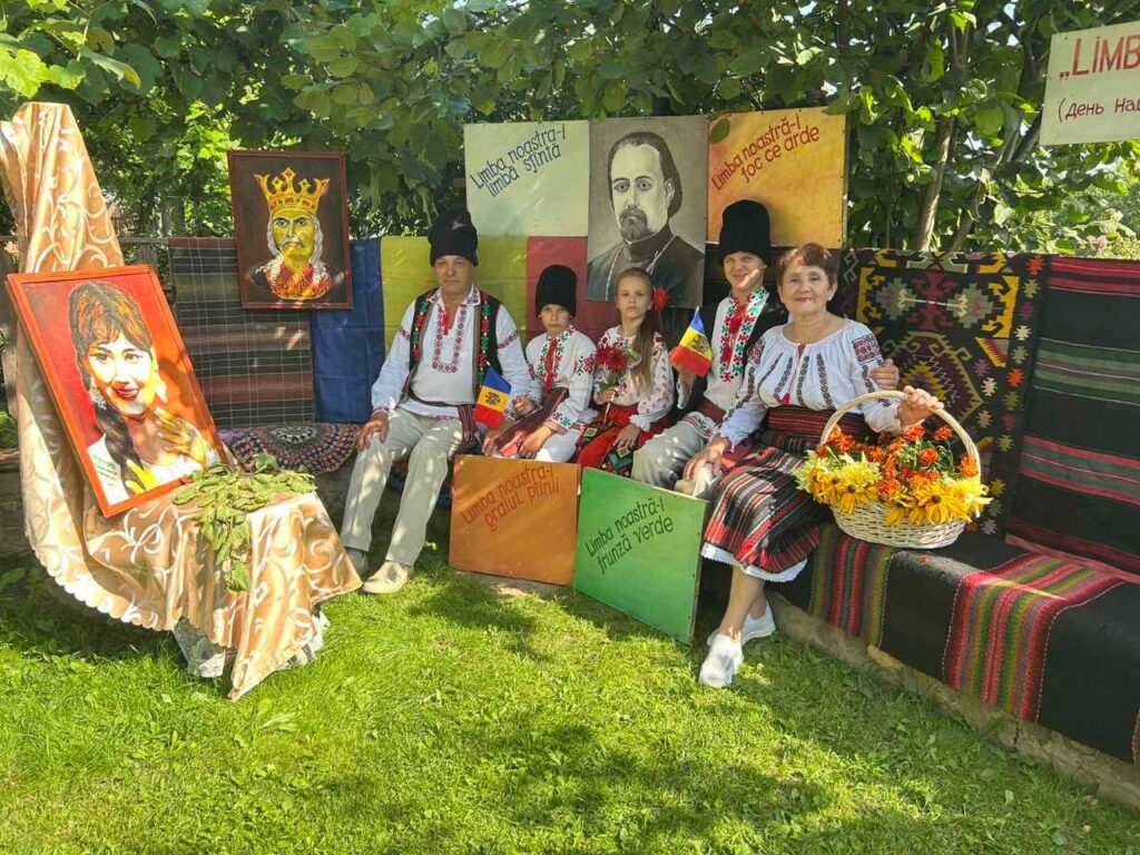 Семья Семенюк объединяет культуры: в Дзержинском районе отпраздновали День молдавского языка