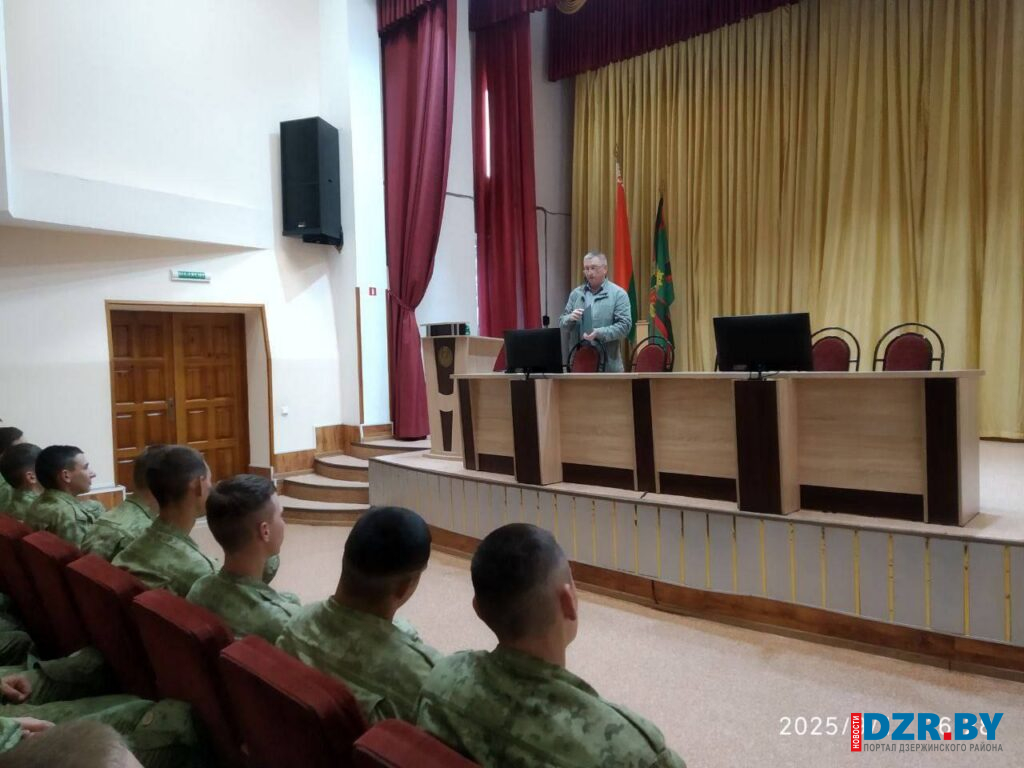 Творческая встреча Леонида Кривоноса с пограничниками прошла в войсковой части 1463