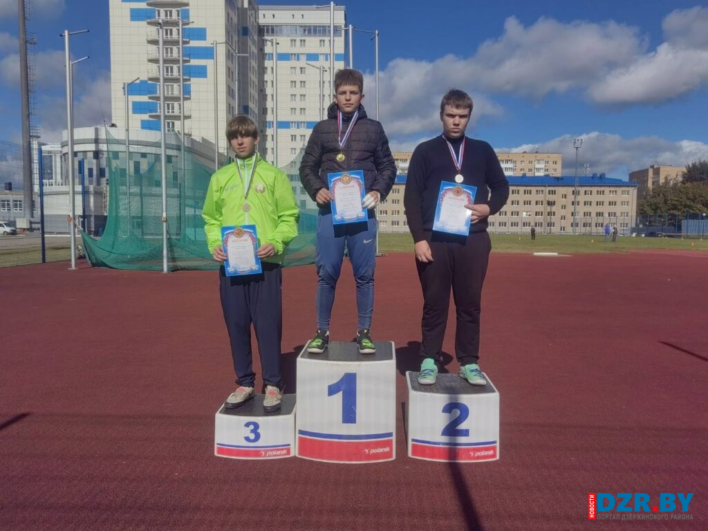 Дзержинец Иван Абрамчик завоевал две золотые медали в метании молота на двух крупных турнирах