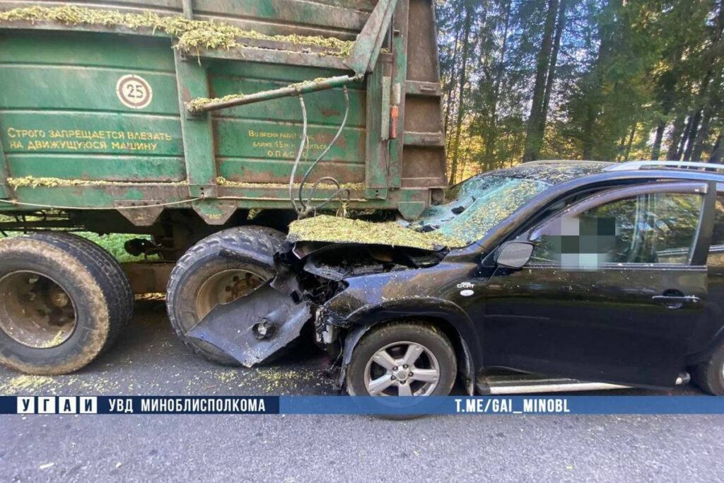 Пенсионер погиб в ДТП под Дзержинском при попытке обгона