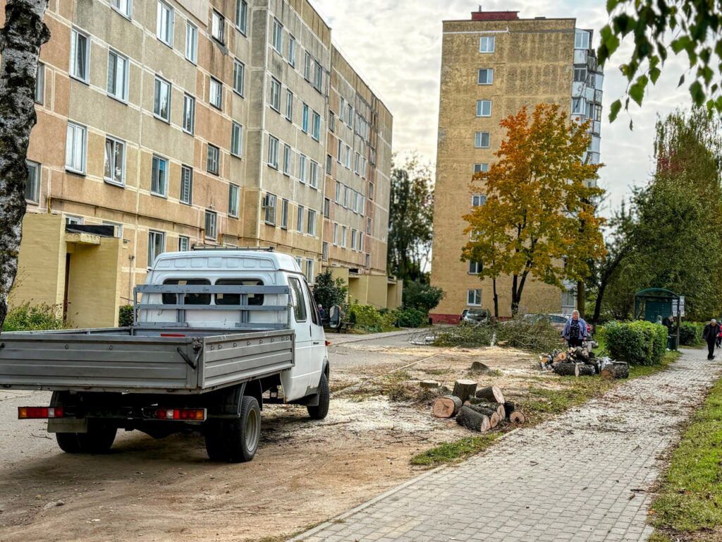 В Фаниполе преображают дворовые территории в «старой» части города. Где ведутся работы?