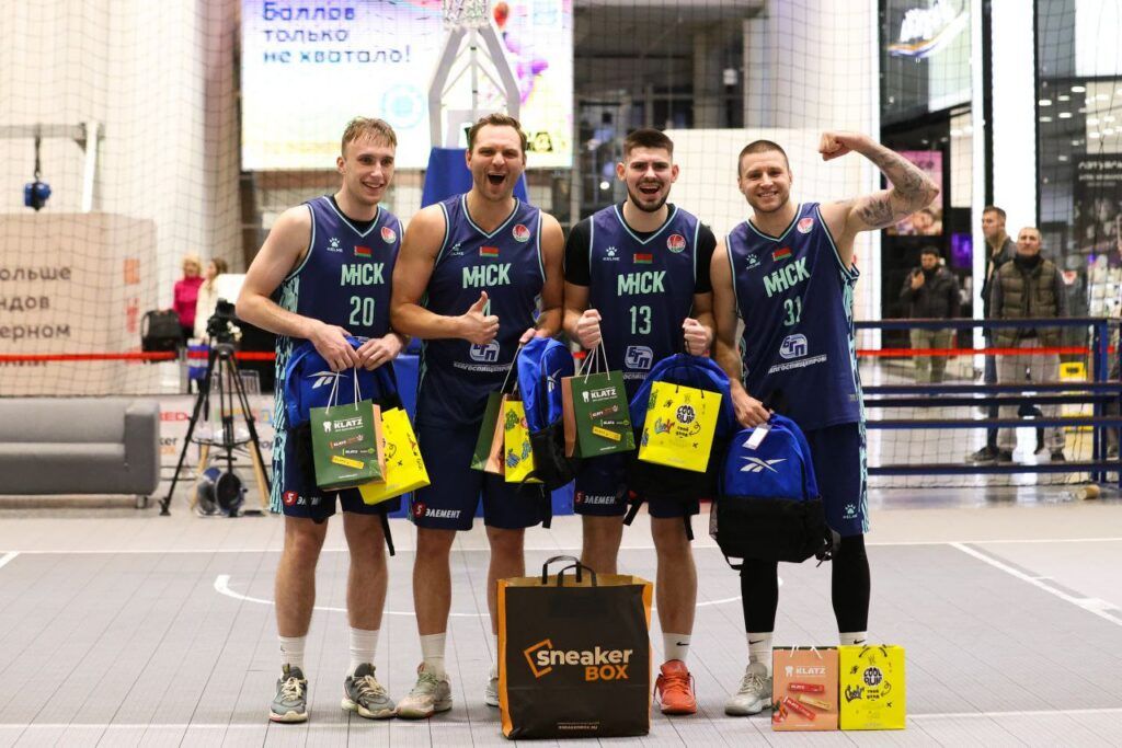 БК «МИНСК» завоевал золото на турнире по баскетболу 3х3 в Москве. Среди игроков наш земляк Роман Веробей