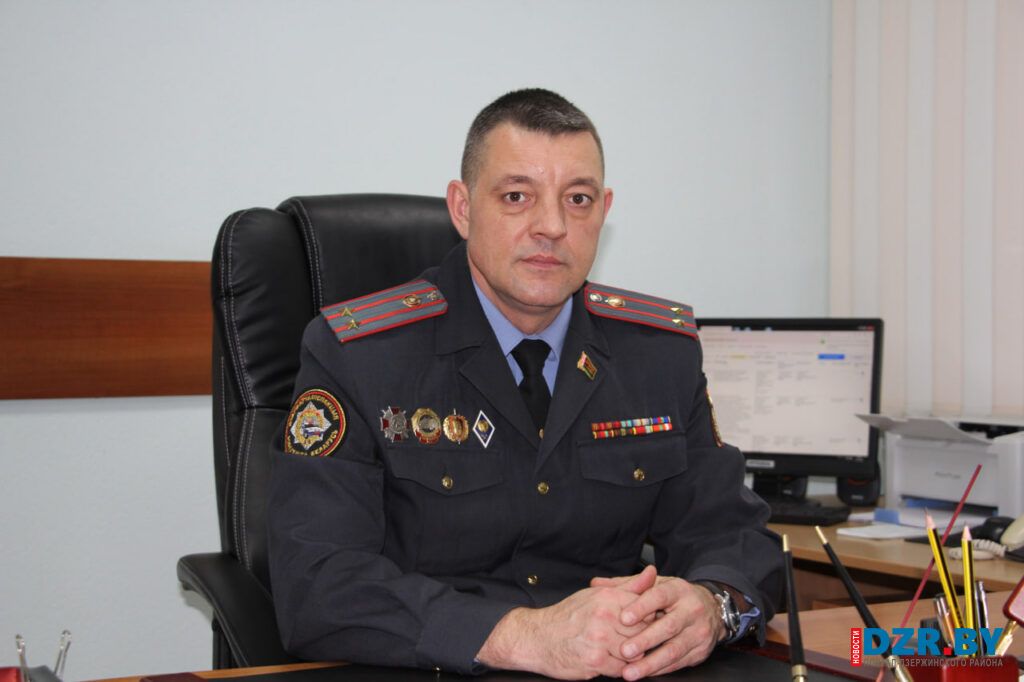 Новый начальник дзержинской ГАИ Алексей Петров поделился планами по улучшению ситуации на дорогах района