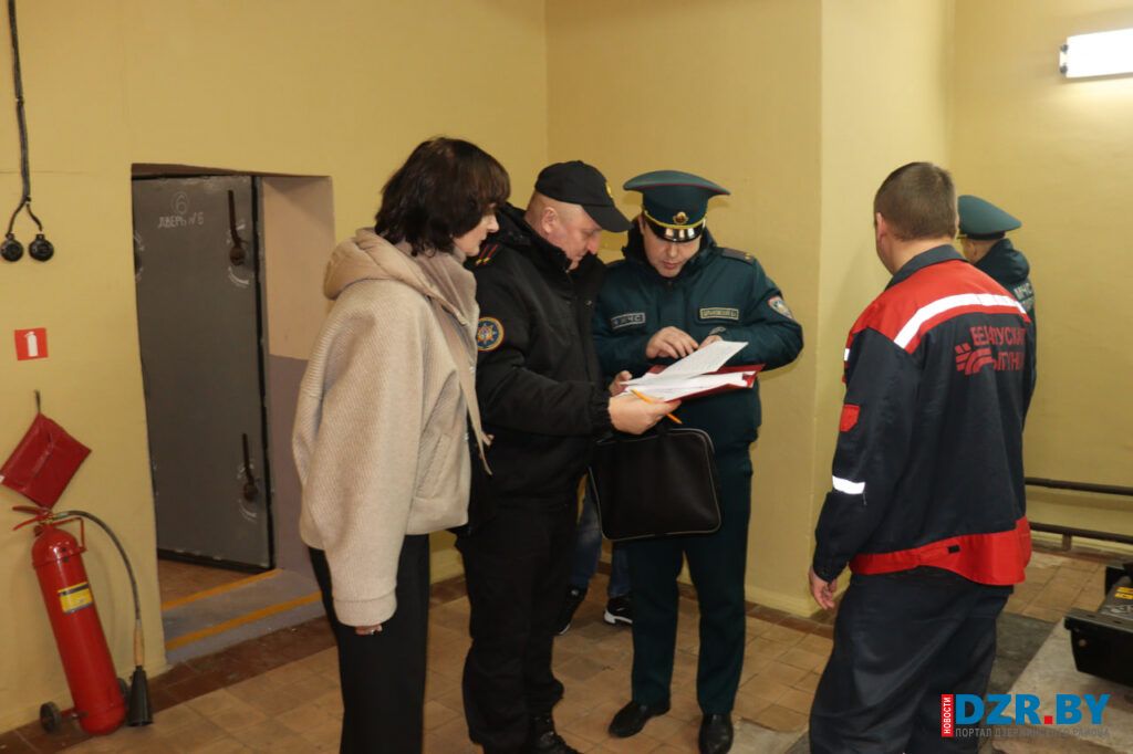 В Дзержинском районе прошла плановая проверка готовности защитных сооружений