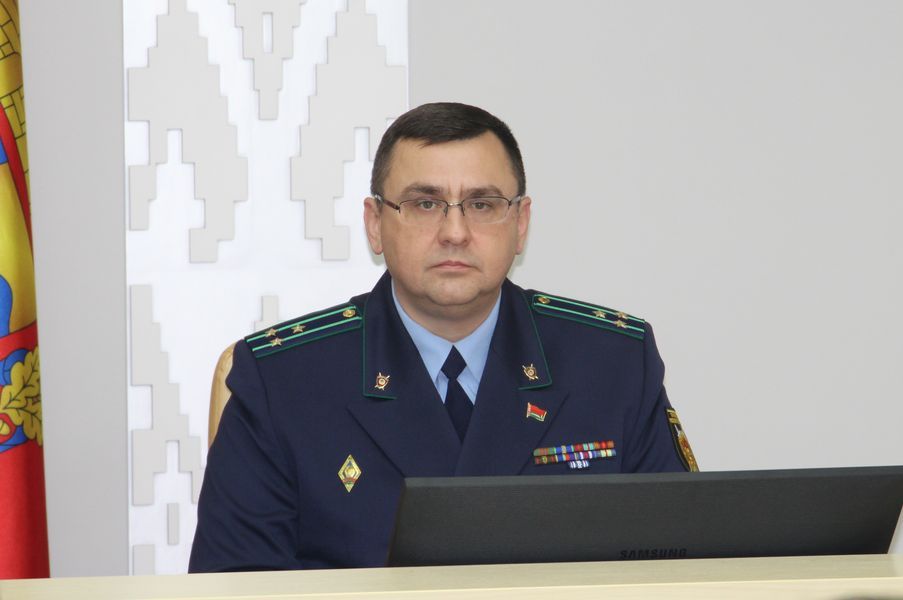 Новый прокурор назначен в Дзержинском районе. Им стал Виталий Хоняк