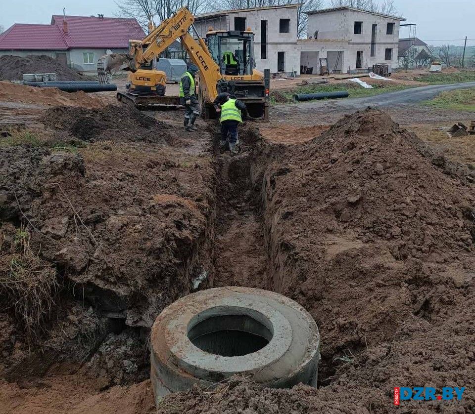 Новые трубы и ливневка. Какие мероприятия по улучшению инфраструктуры проводятся в Фанипольском сельсовете