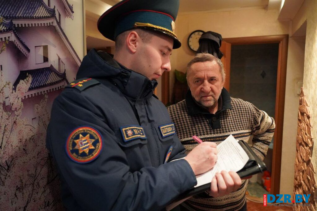 Спасатели провели совместный рейд по частным домовладениям с представителями РОО «Белая Русь»