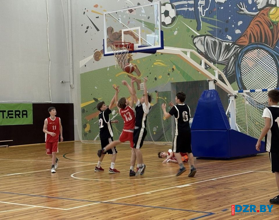 Финал спартакиады. Гимназия Дзержинска стала лучшей в баскетболе среди юношей района