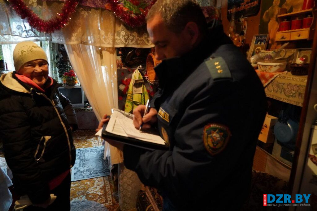 Как прошел рейд «Дом без пожара» в деревнях Дзержинского района