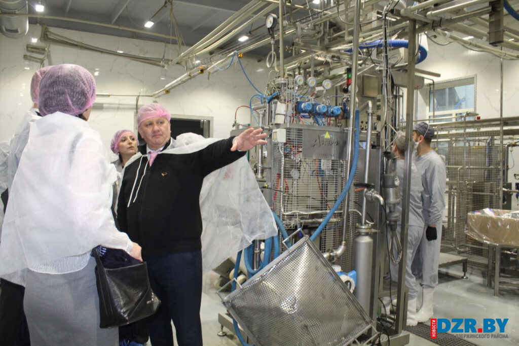 Рабочая группа Нацбанка посетила предприятие «Ароматик» в Дзержинске