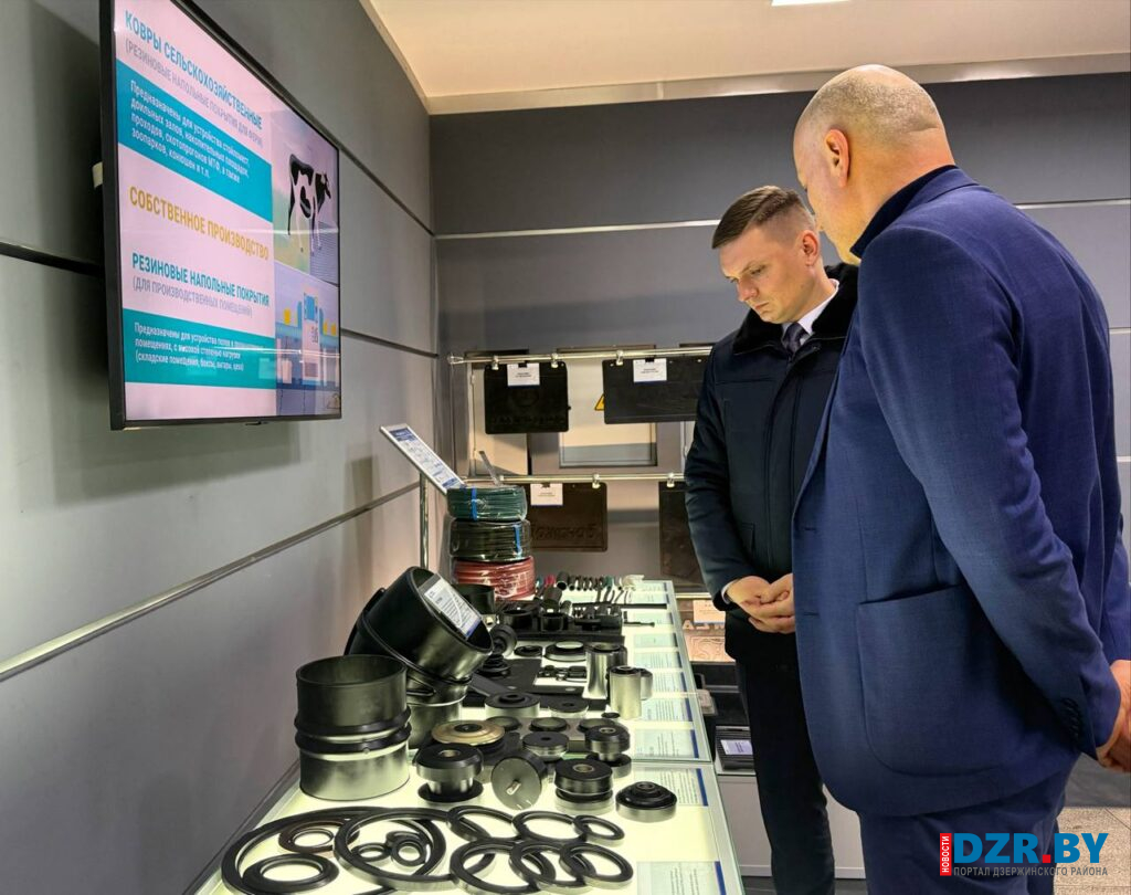 Новые рабочие места и импортозамещение: Никита Реут оценил ход инвестпроекта на «Амкодор-Эластомере» в Фаниполе