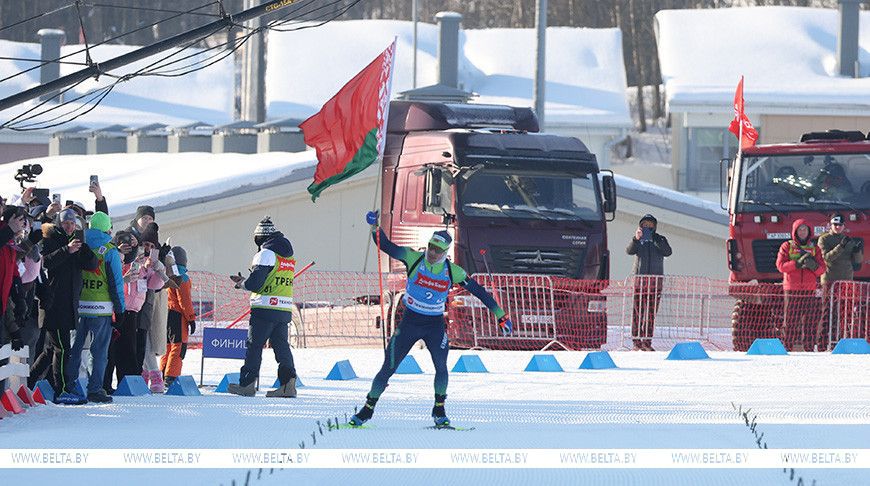 Команда Беларуси выиграла смешанную эстафету на домашнем этапе Кубка Содружества 