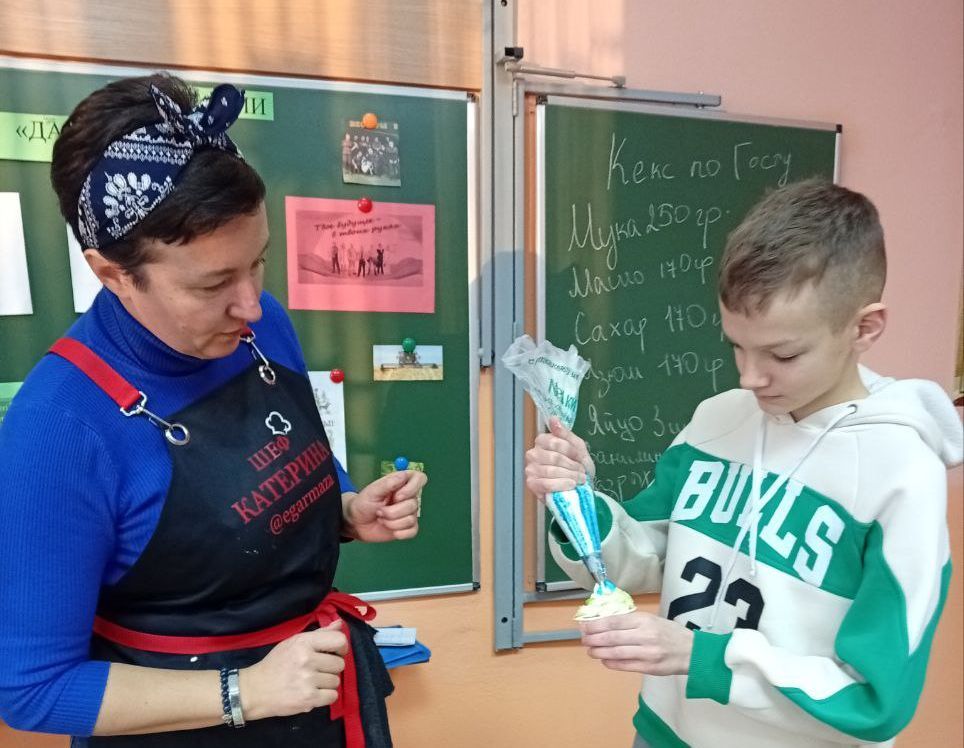 В Петковичской школе мама одной из учениц провела кулинарный мастер-класс