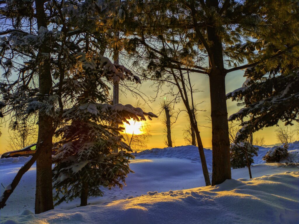Зима в Дзержинске в объективе нашего читателя