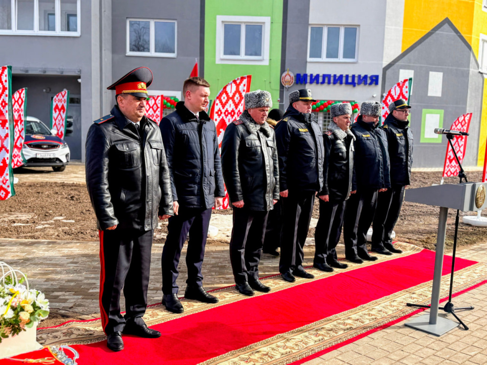 Из частного сектора — в современное отделение: фанипольская милиция переехала в новые 300 квадратов