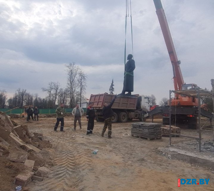 Железный Феликс из Дзержинска отправлился на реставрацию