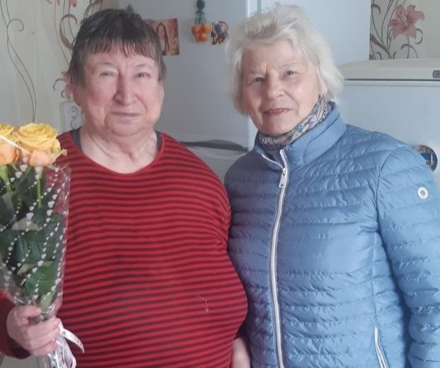 В Фанипольском сельсовете поздравили ветерана труда с юбилеем