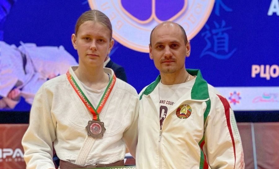 Воспитанница дзержинской ДЮСШ Валерия Труханович завоевала бронзу республиканской Спартакиады по дзюдо