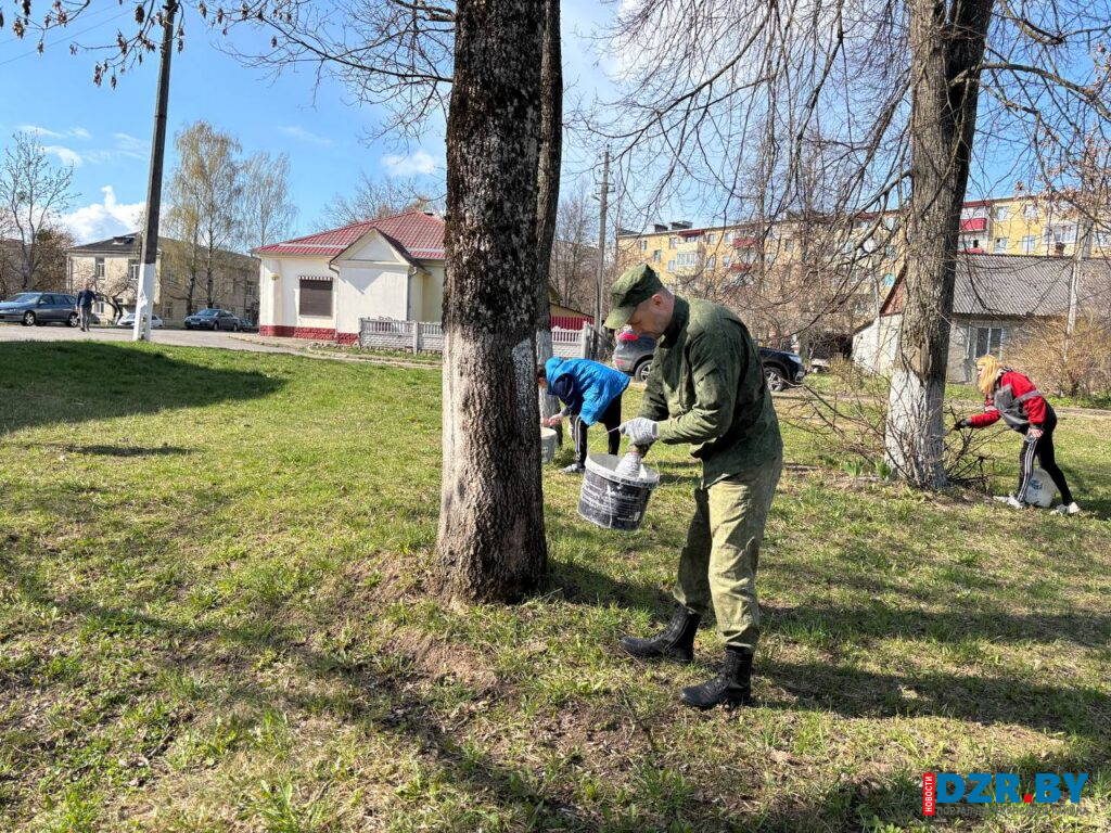 Как в Негорельском сельсовете прошел республиканский субботник