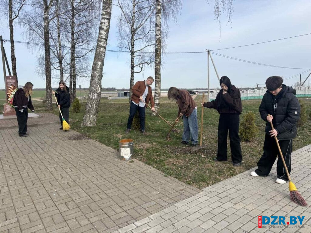 Разные поколения объединились на субботнике в Добриневском сельсовете