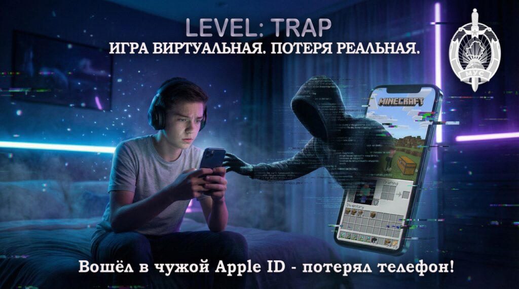 Как мошенники крадут деньги и данные через мессенджеры у детей, рассказали в Дзержинском РОВД