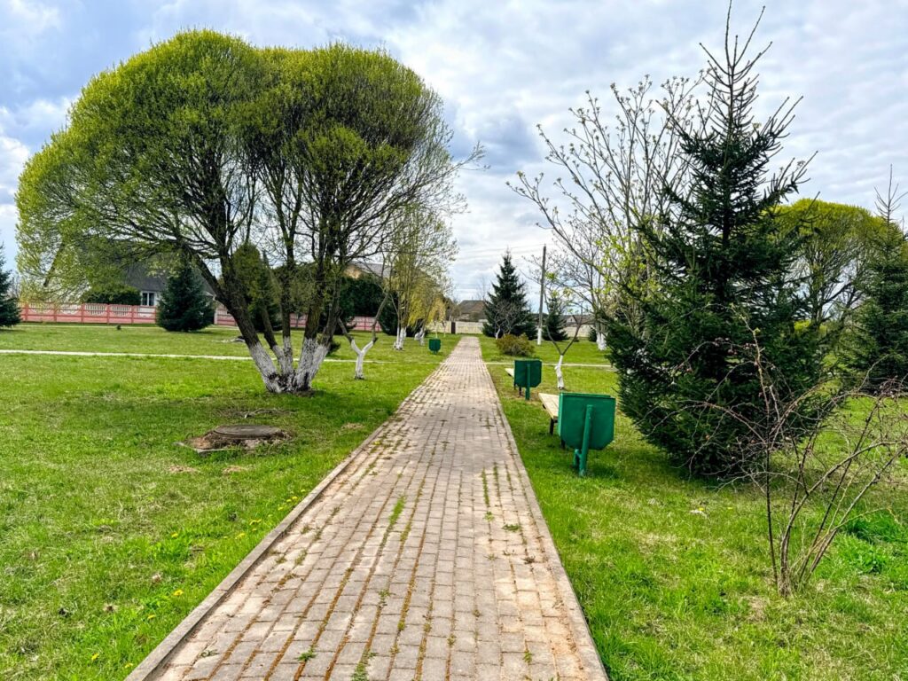 В Даниловичах жители начали благоустраивать парк: проект «Парк сяброў» выиграл областной конкурс