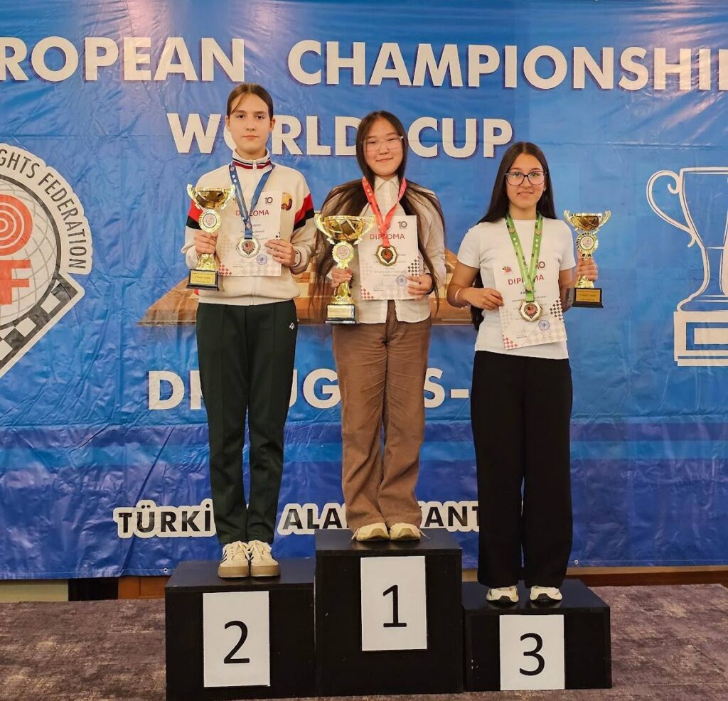 Юная шашистка из Фаниполя завоевала серебро на молодежном чемпионате Европы в Турции