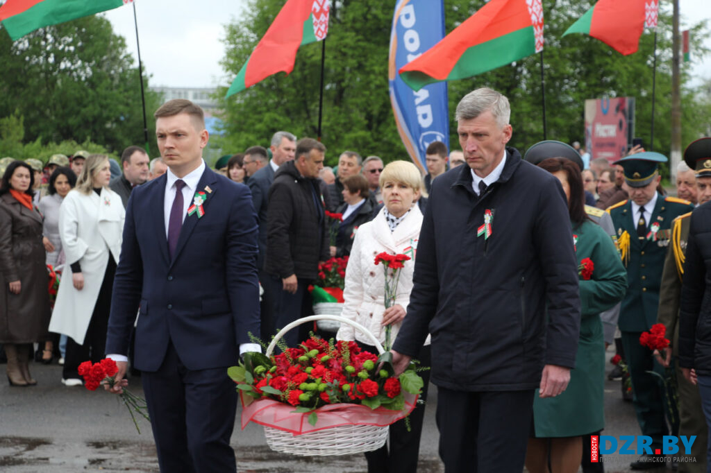 Торжественный митинг, посвященный Дню Победы, прошел в Дзержинске