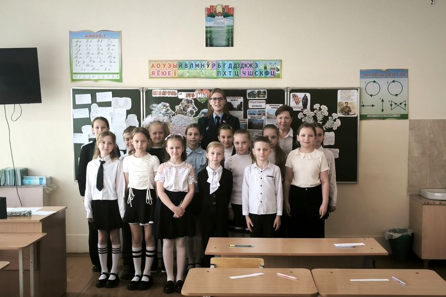 Представители прокуратуры приняли участие в проекте «Письмо о Беларуси» в Дворищанской средней школе