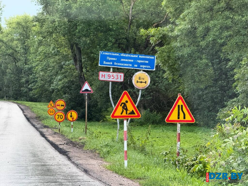 В Негорельском сельсовете продолжается благоустройство: дороги, тротуары и покос травы
