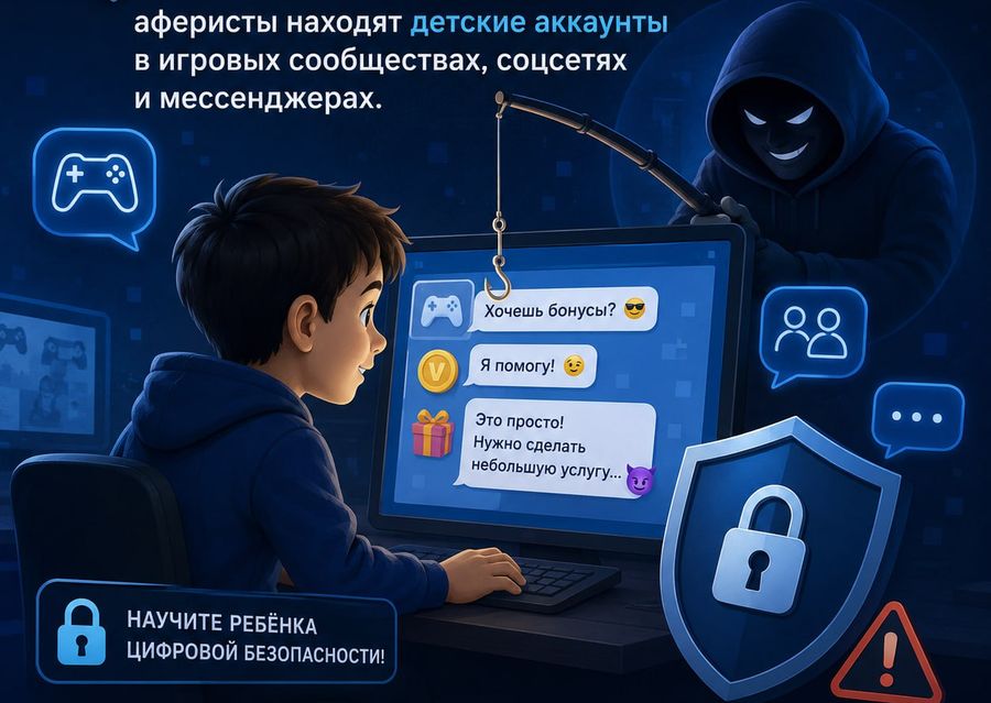 Когда дети становятся инструментом кибермошенников и как защитить семью — рекомендации Дзержинского РОВД