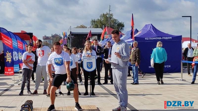 Станьковские «Непоседы» приняли участие в гиревом марафоне «Единство»