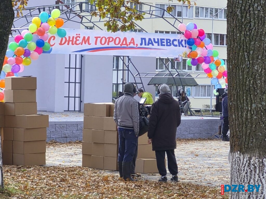 Российский остросюжетный детективный сериал снимают в парке Дзержинска